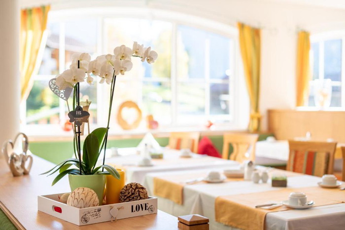 Frühstücksraum Hotel Thanella