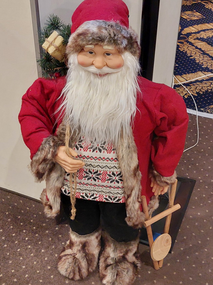 Weihnachtsmann im Hotel ST Lukas