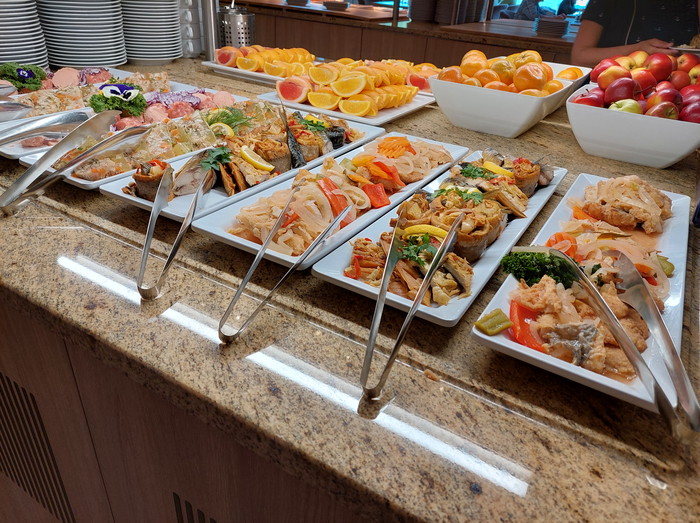Abendessen im Hotel Olymp IV
