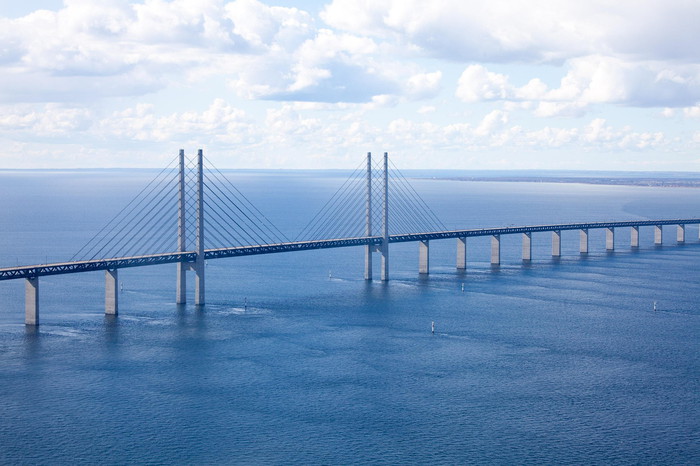 Öresundbrücke in Malmö