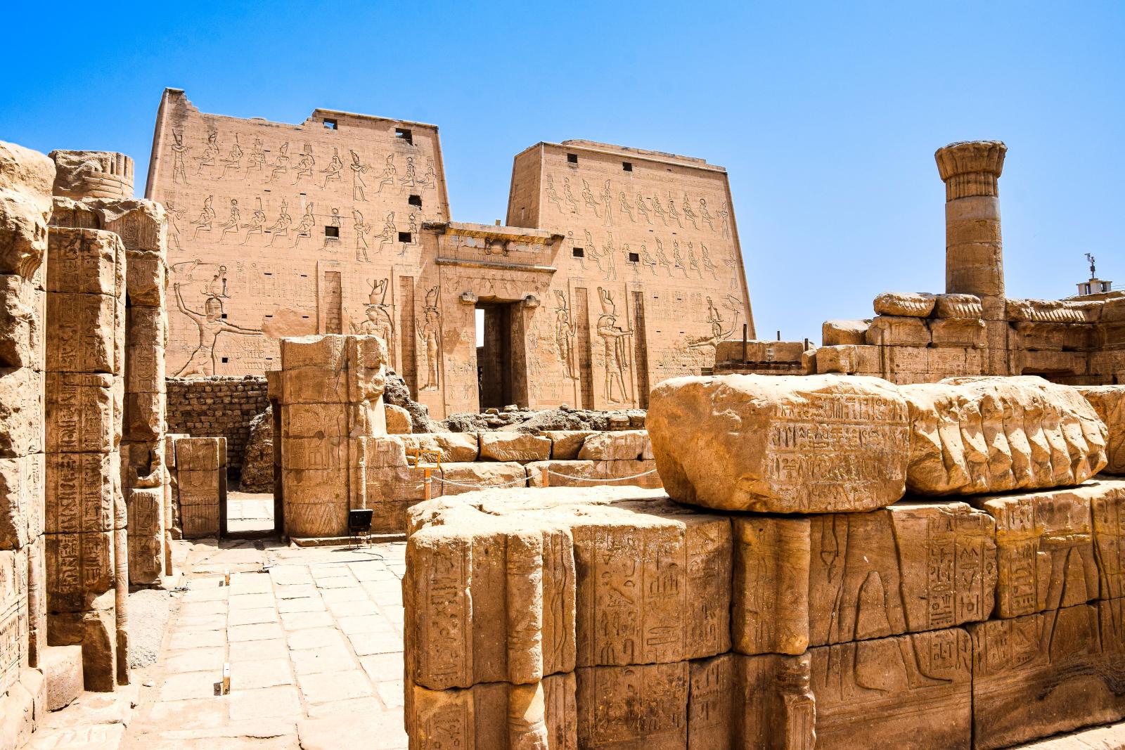 Tempel des Horus in Edfu