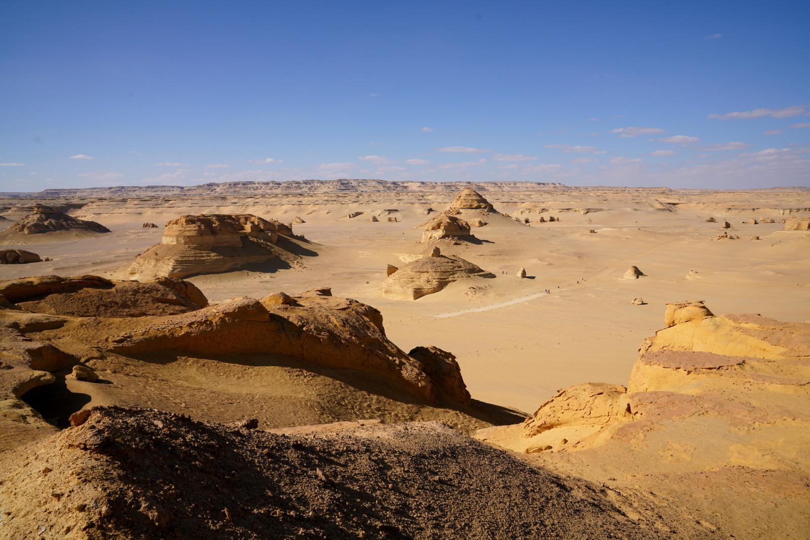 Wüstenlandschaft in Ägypten