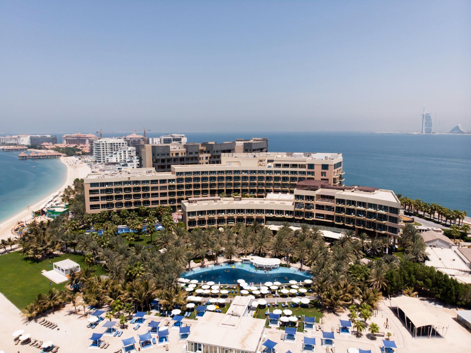 Hochwertiges Strandhotel in Dubai mit Meerblick
