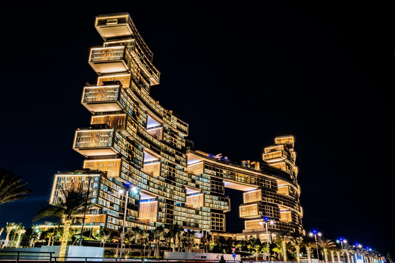 Luxuriöses Hotelresort auf der Palm Jumeirah