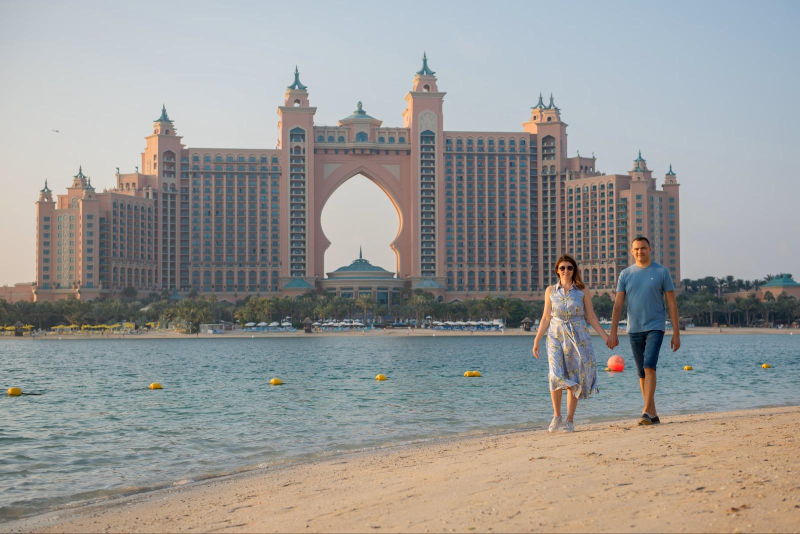 Modernes Strandhotel in Dubai