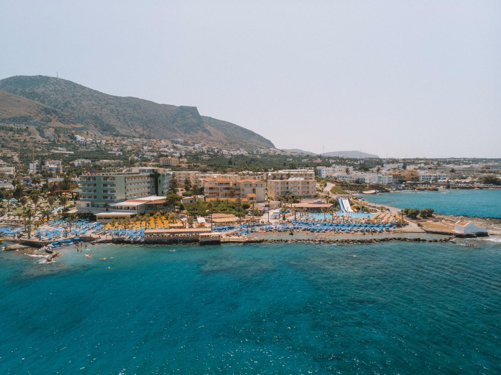 Hotel am Strand in Griechenland