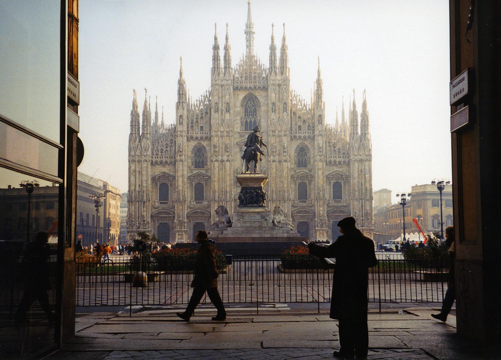 Mailänder Dom mit Piazza