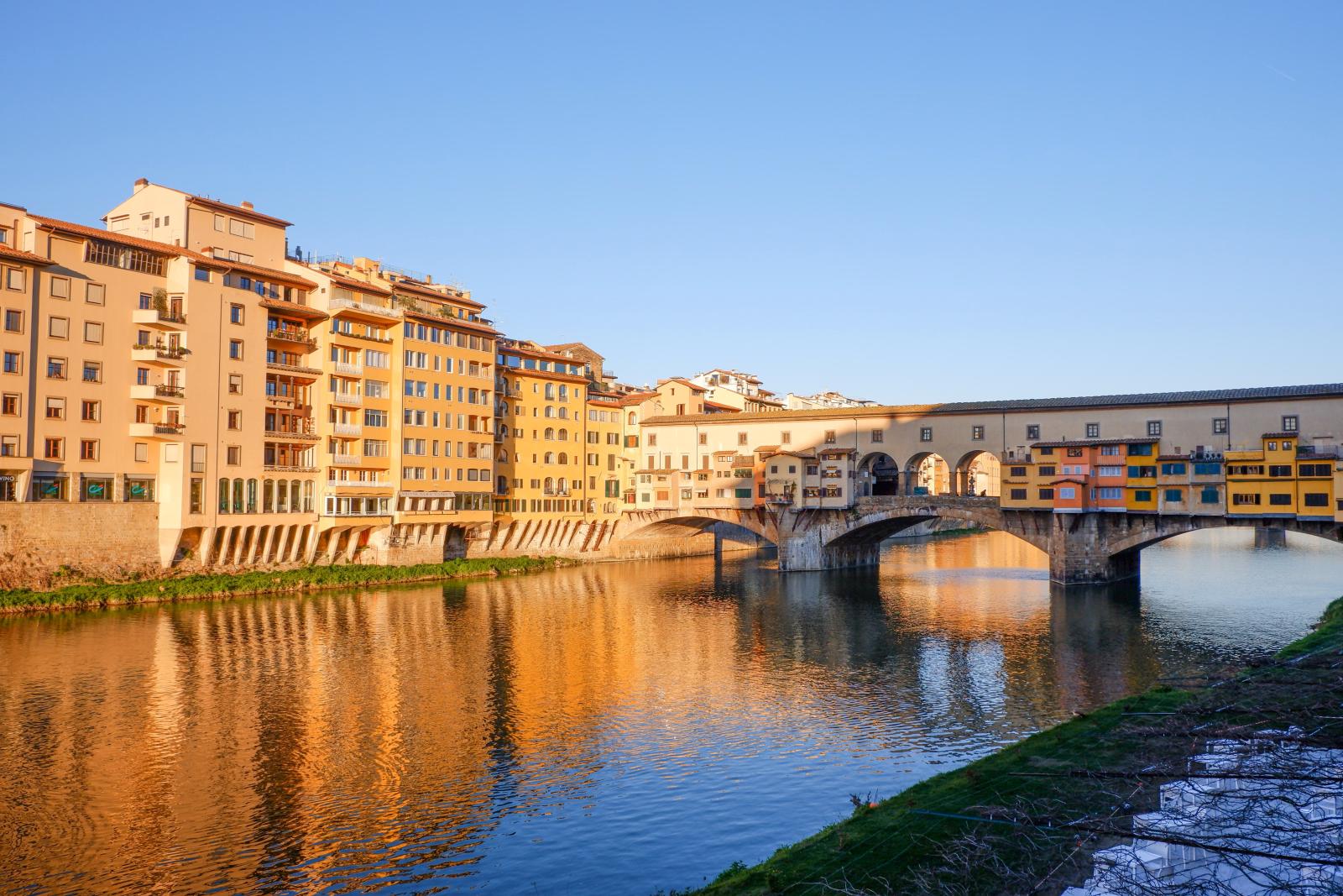 Ponte Vecchio über dem Arno