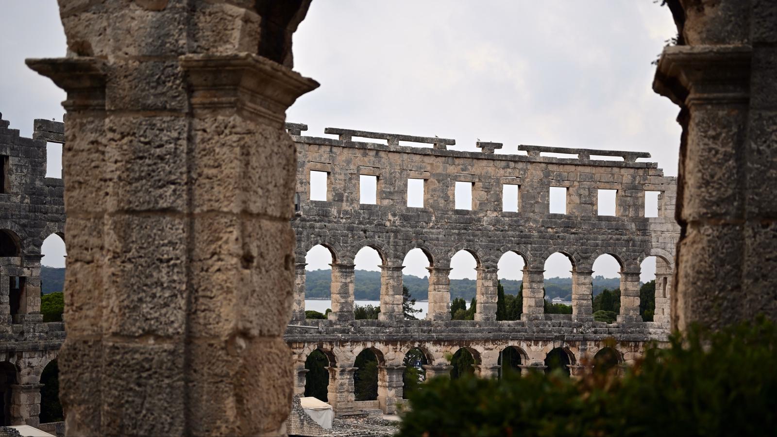 Amphitheater von Pula als historisches Highlight Istriens
