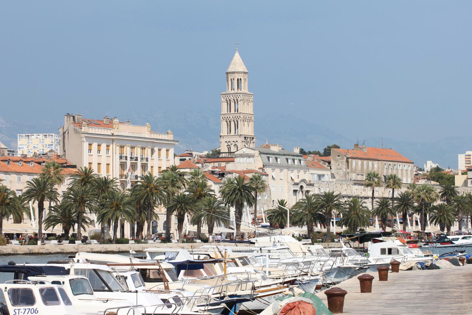 Altstadt und Uferpromenade von Split