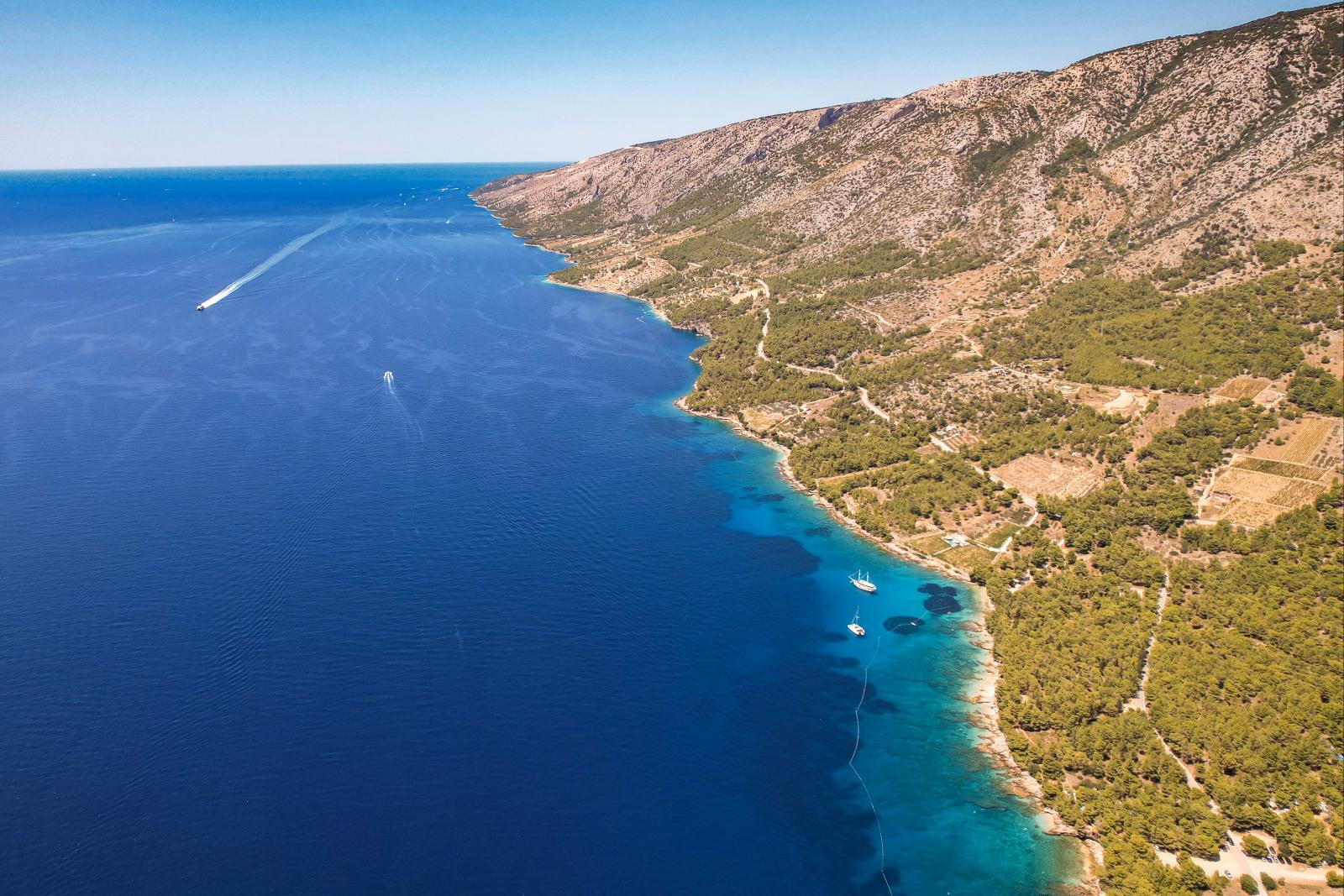Küste und Inselwelt von Brač