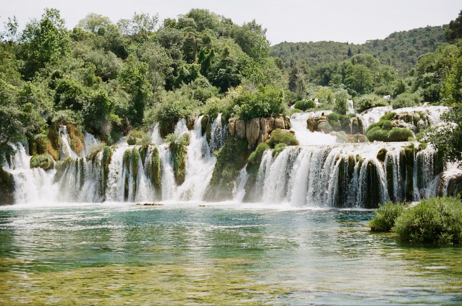 Wasserfall oder Naturkulisse in Dalmatien
