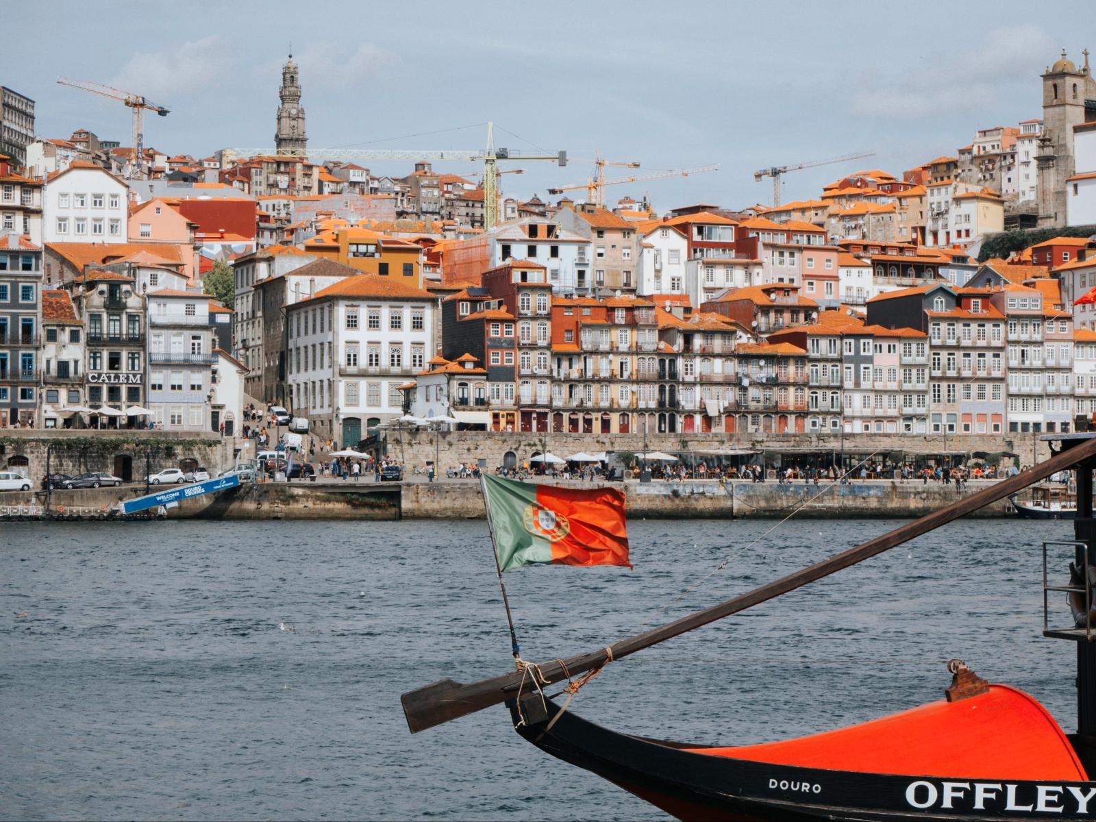 Porto mit Douro und historischer Altstadt