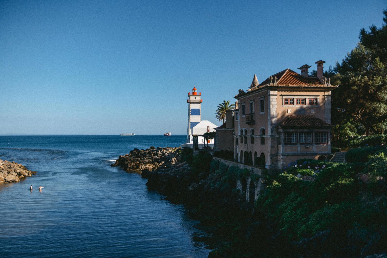 Atlantikküste bei Cascais nahe Lissabon