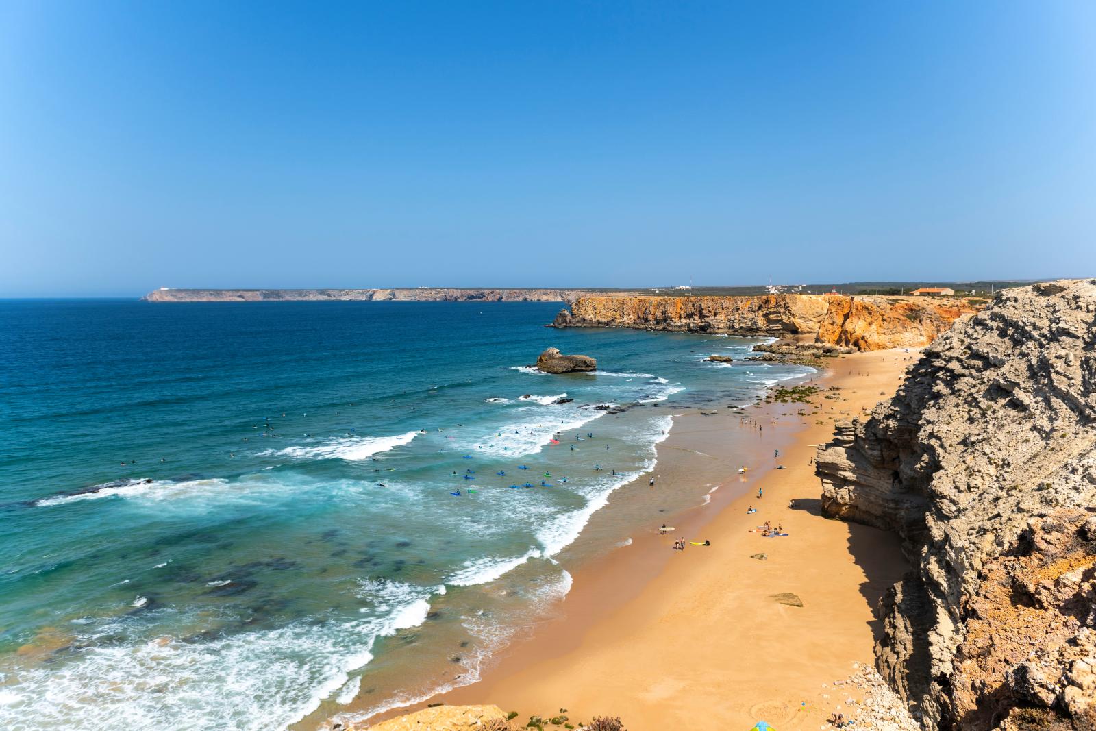 Familienfreundlicher Strand an der Algarve