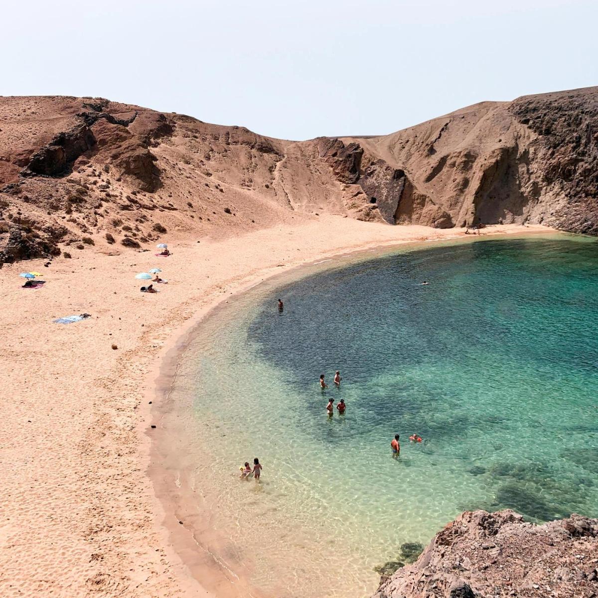 Vulkanlandschaft auf Fuerteventura