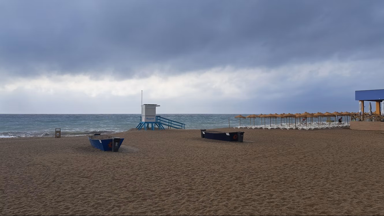 Sandstrand an der Costa del Sol