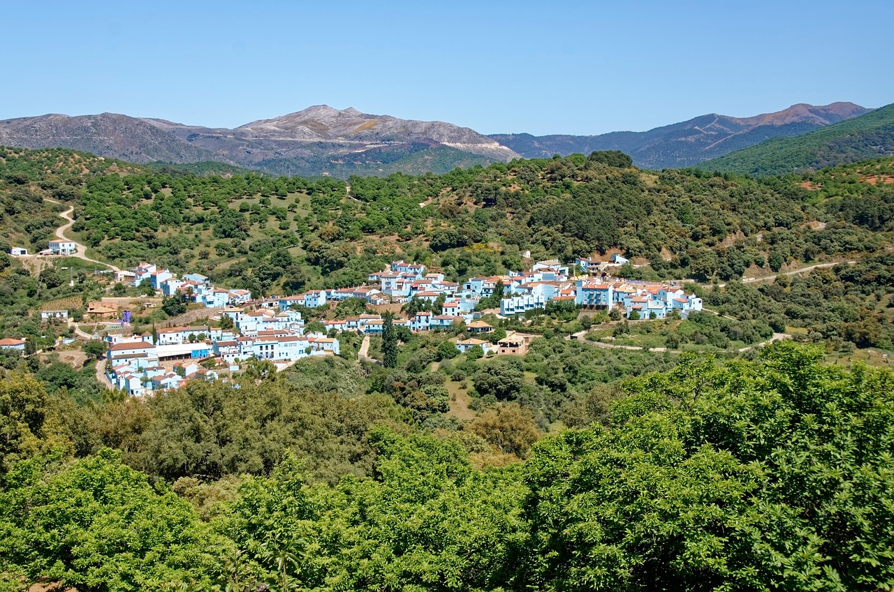 Andalusisches Dorf bei einer Rundreise