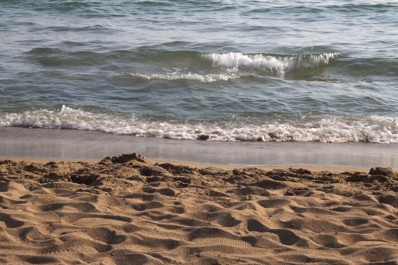 Sandstrand in Side Türkei