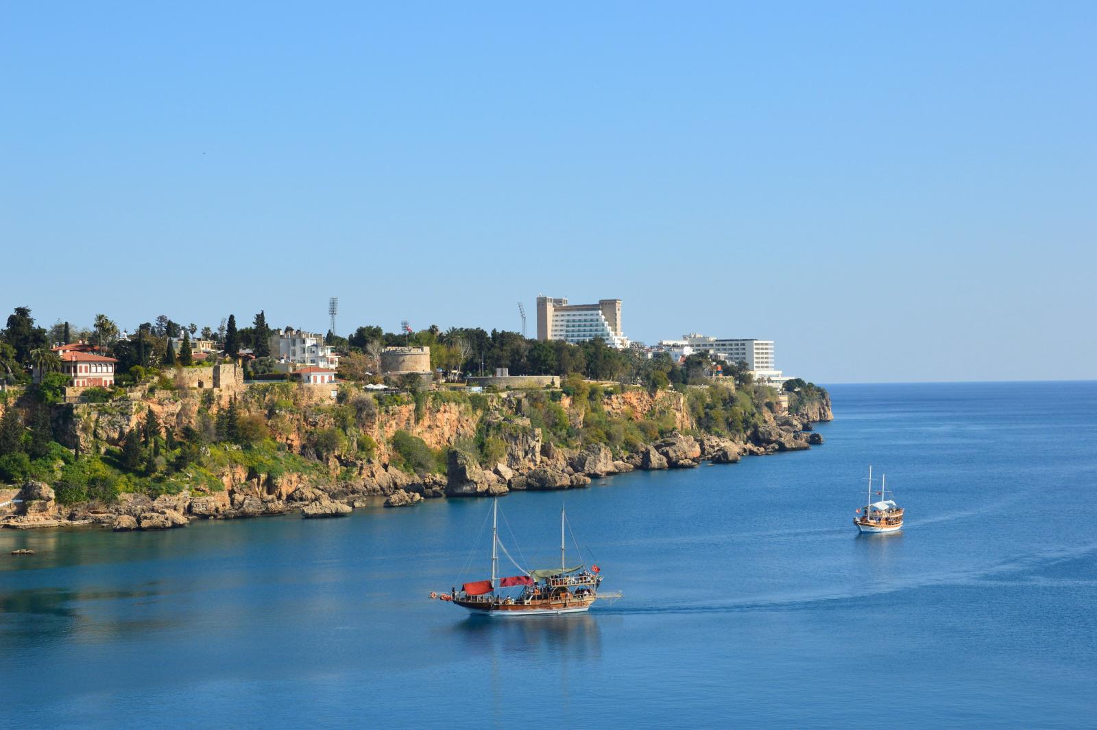 Antalya an der türkischen Riviera