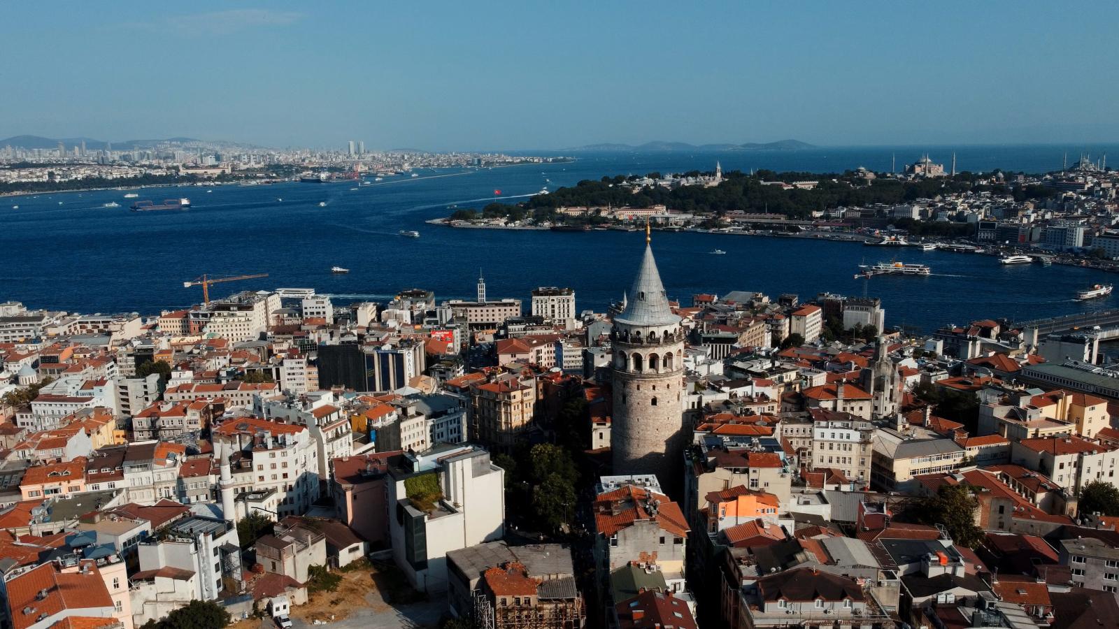 Galata Turm Istanbul Aussicht