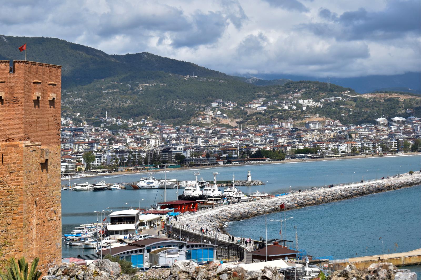 Roter Turm in Alanya