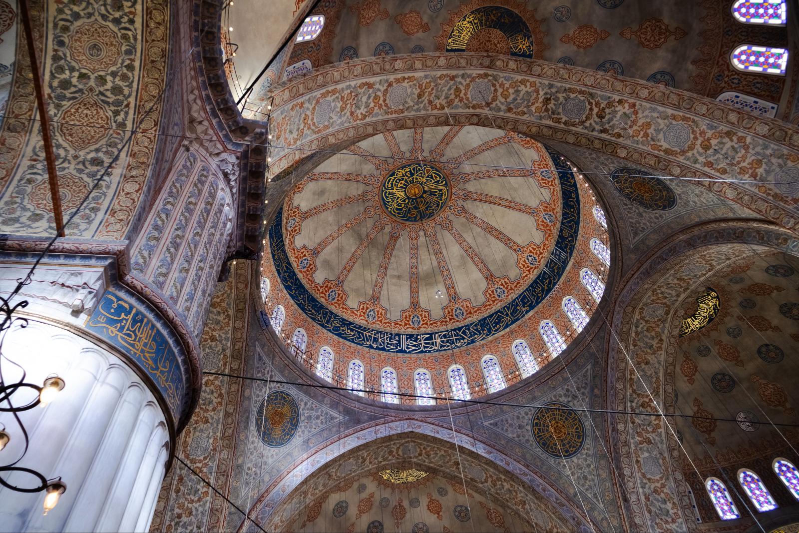Blaue Moschee Istanbul Innenansicht