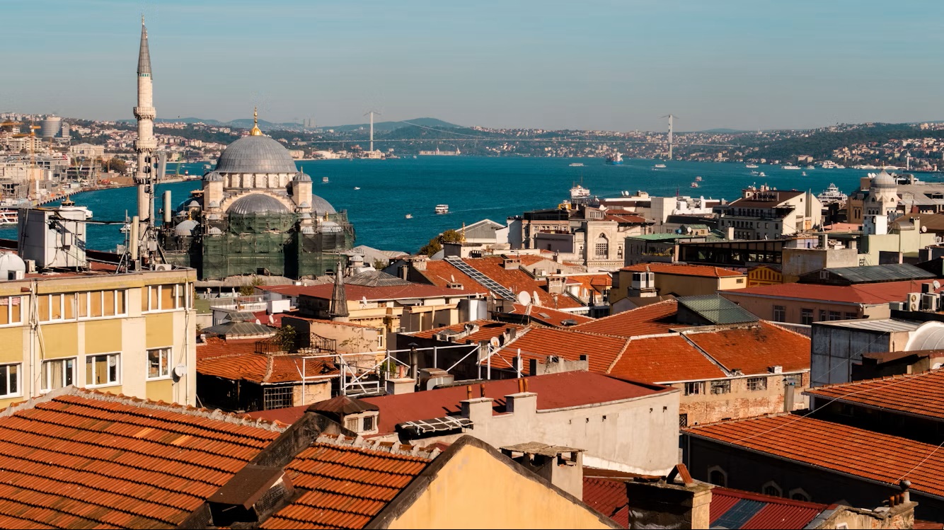 Istanbul Türkei Reise mit Bosporus