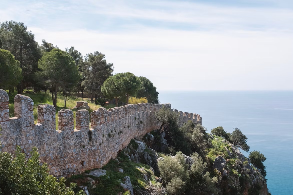 Alanya Burg und Mittelmeer
