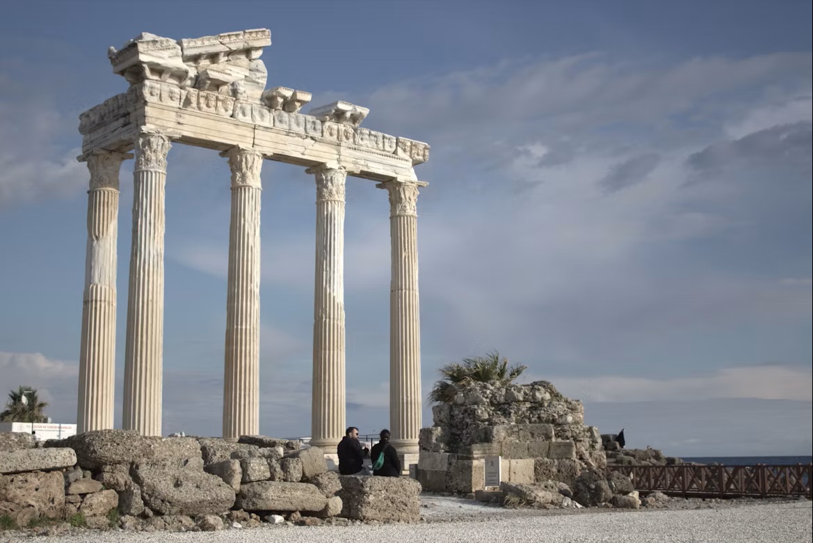 Apollon Tempel in Side Türkei