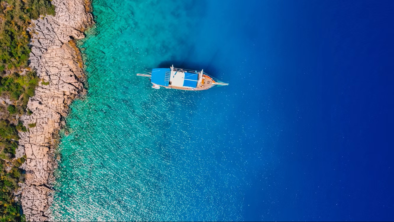Strandurlaub Türkei mit türkisblauem Meer