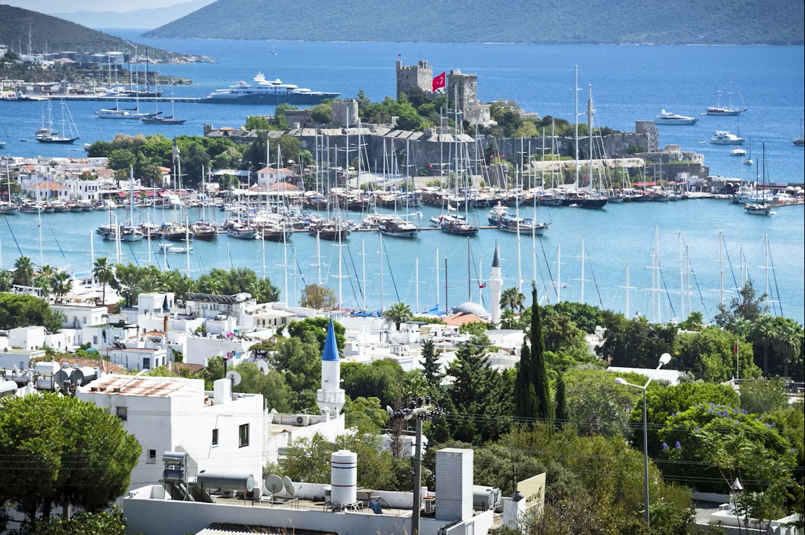 Bodrum an der türkischen Ägäisküste