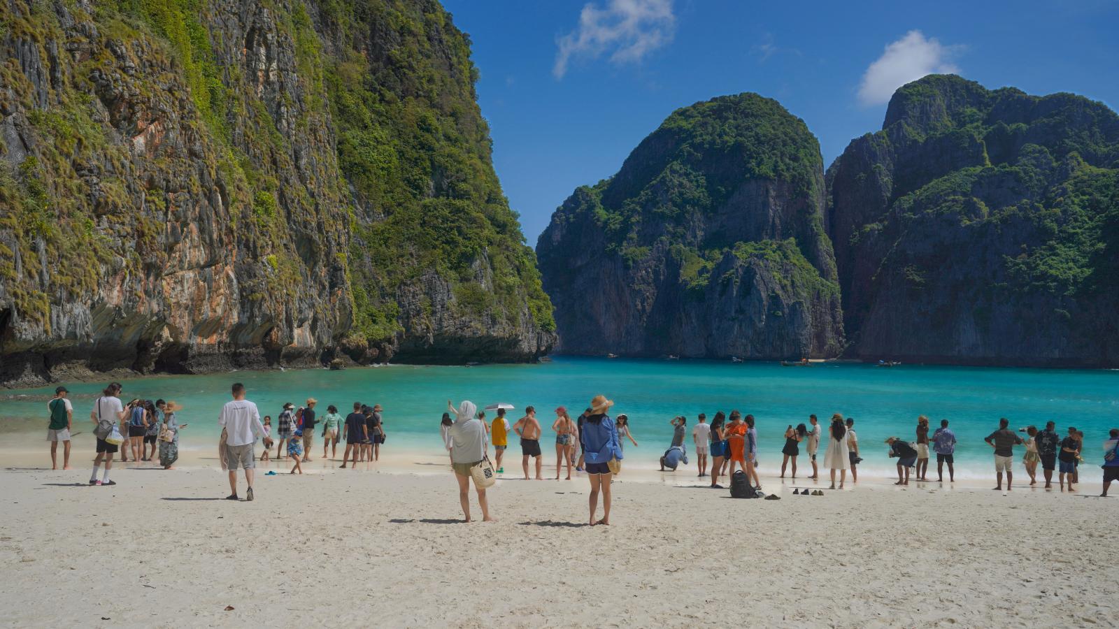 Maya Bay auf Phi Phi Leh in Thailand