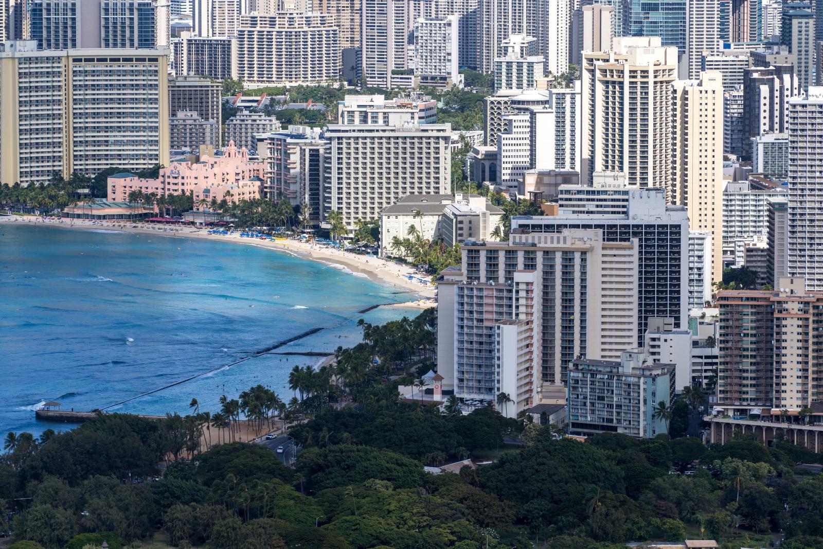 Pazifikküste und tropische Landschaft als Kombination aus USA-Rundreise und Hawaii