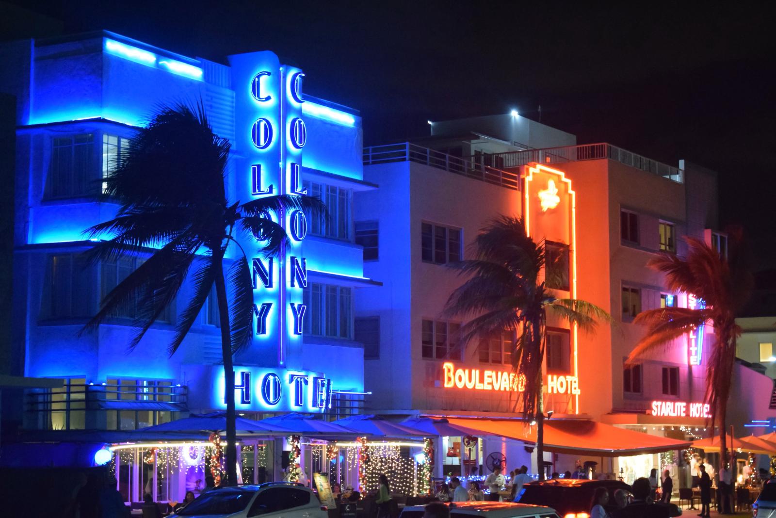 Modernes Hotel in Miami Beach