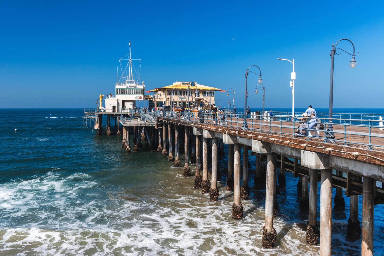 Santa Monica Pier und Pazifikküste