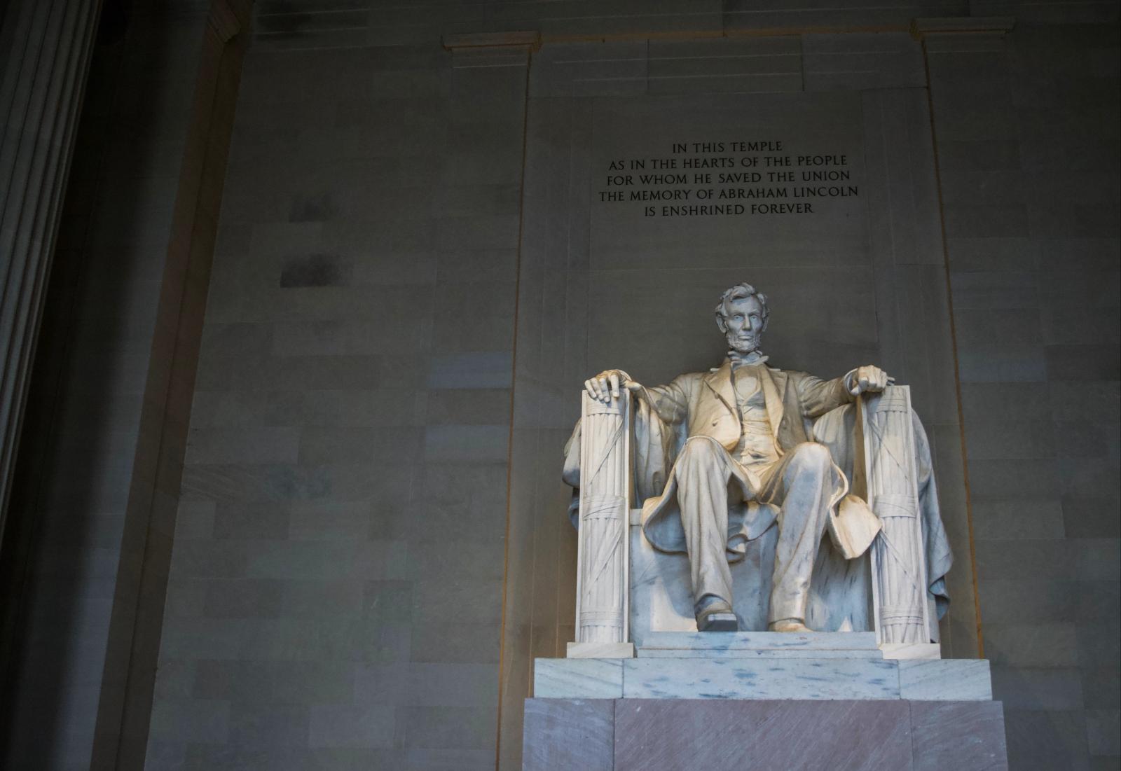 Lincoln Memorial an der National Mall