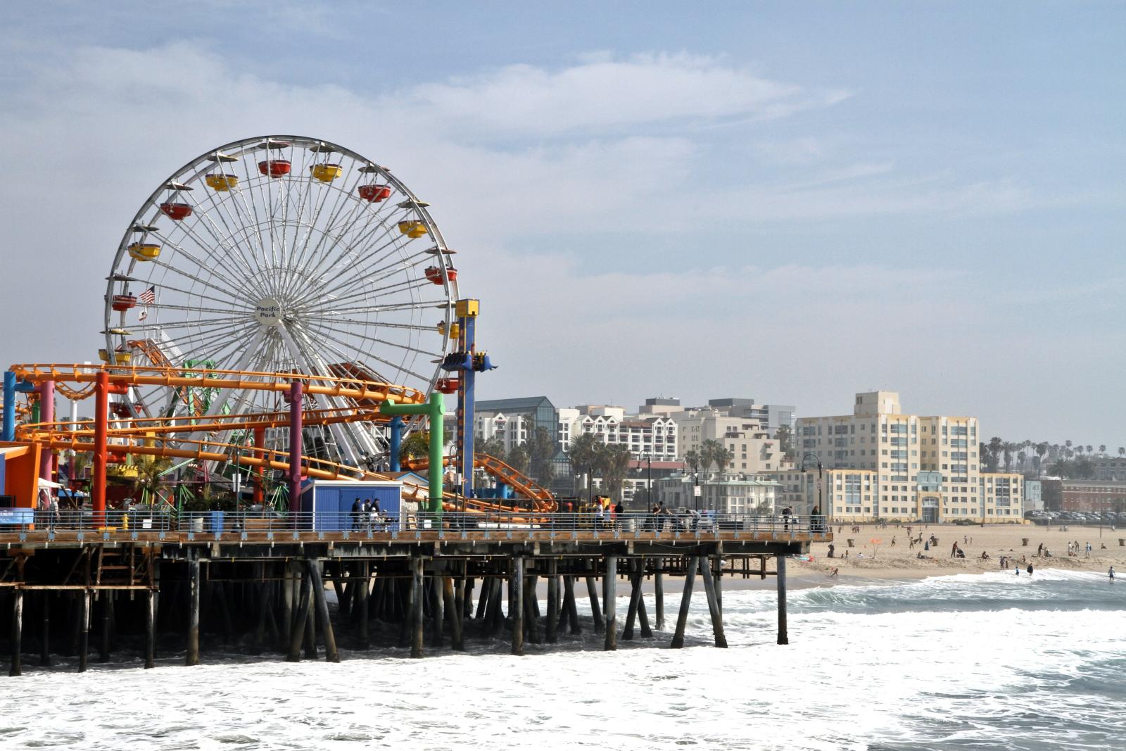 Santa Monica Pier und Pazifikküste