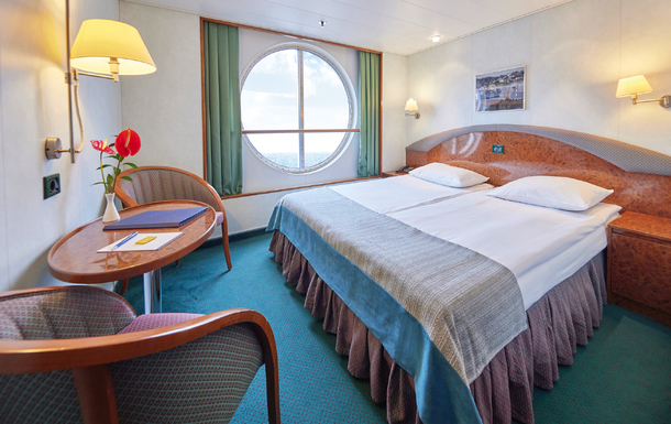 Außenkabine mit Fenster (Beispiel)