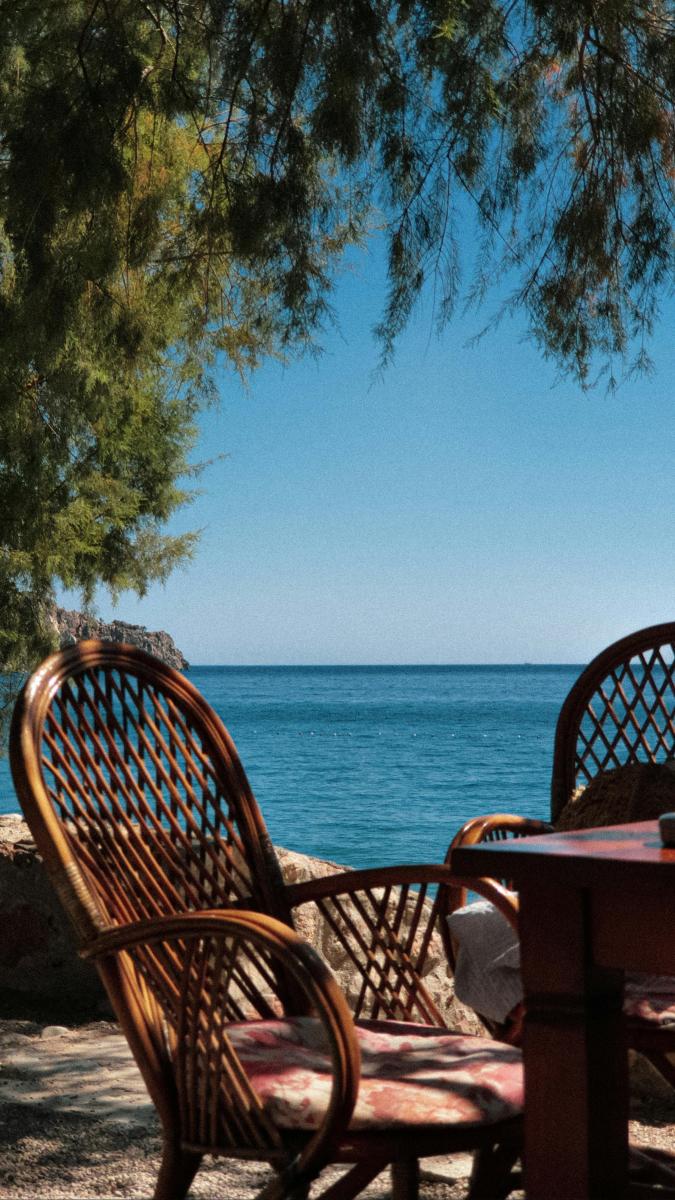 Kos Urlaub mit Taverne und Meerblick