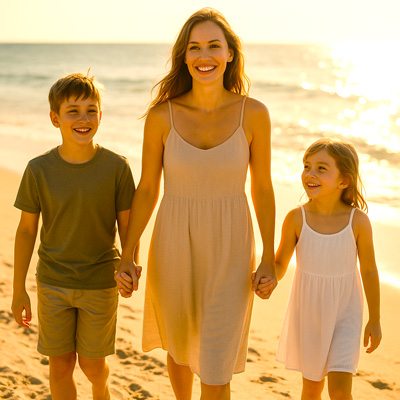 Single mit Kindern Reisen