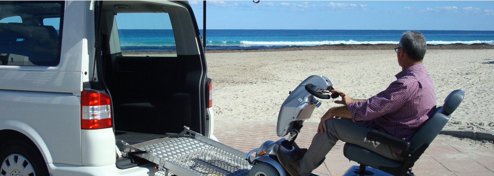 Rollstuhl-Transfer mit Handicap Mallorca