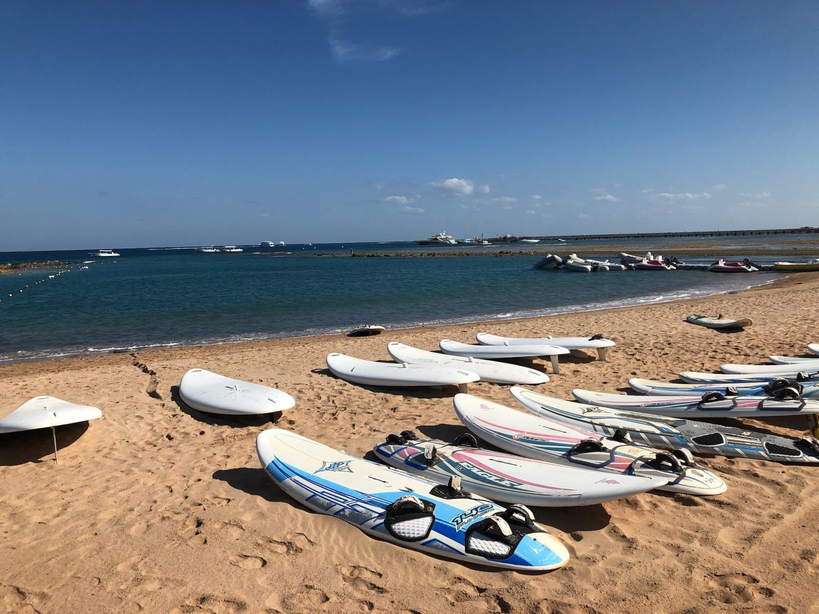 Surfen am Iberotel Makadi Beach
