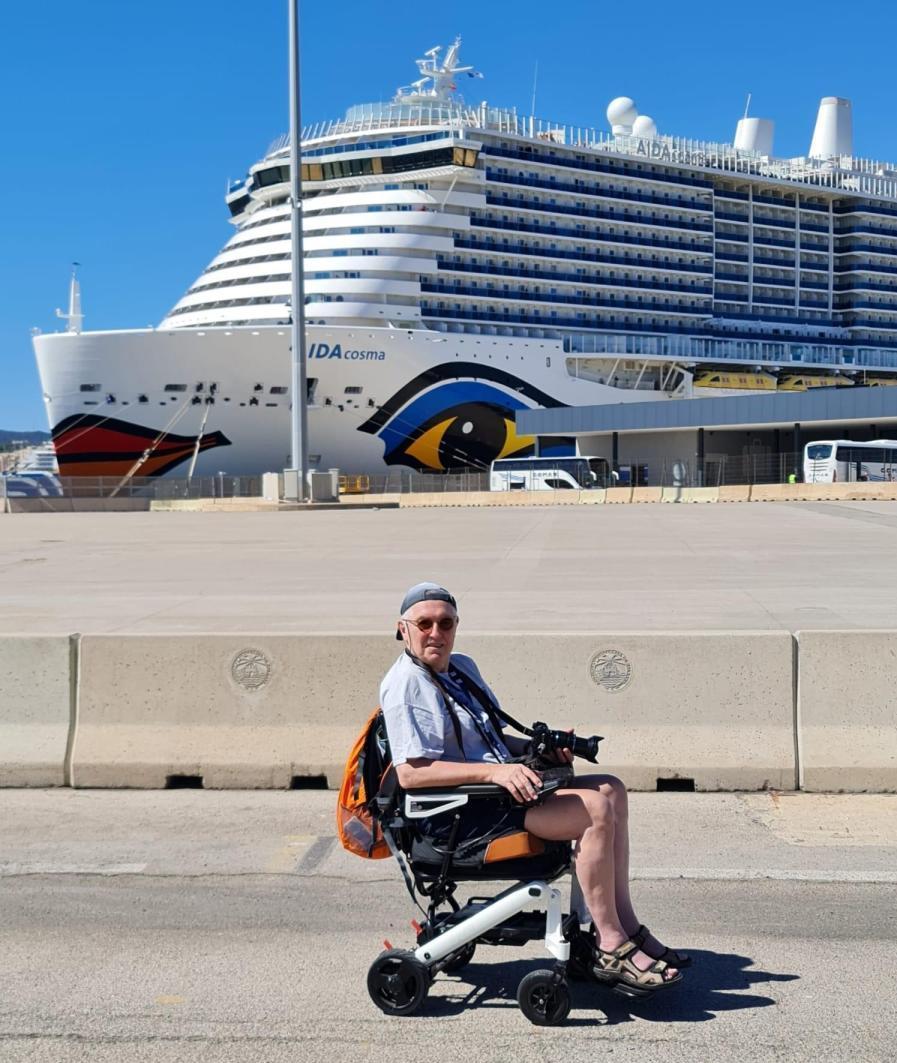 AIDA Kreuzfahrt mit Rollstuhl