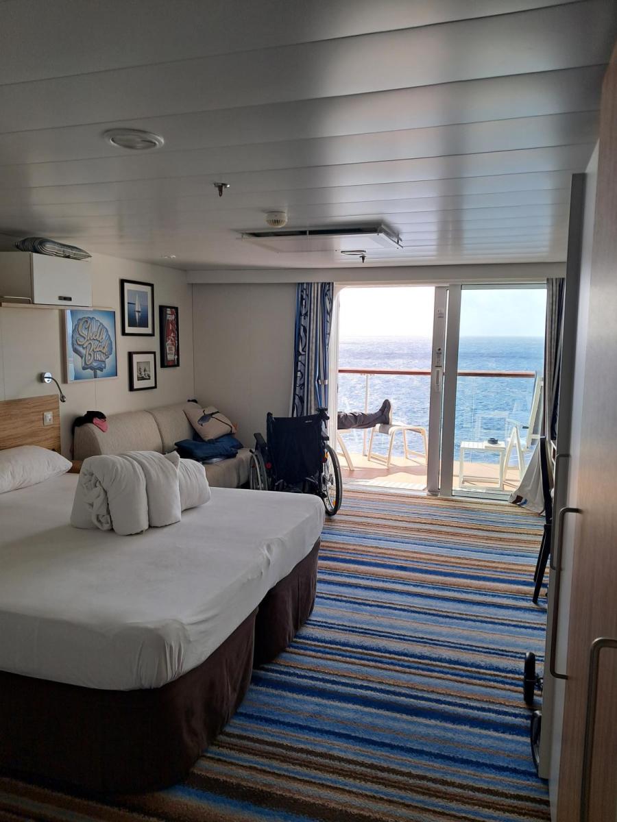 Mein Schiff 5 Barrierearme Balkonkabine
