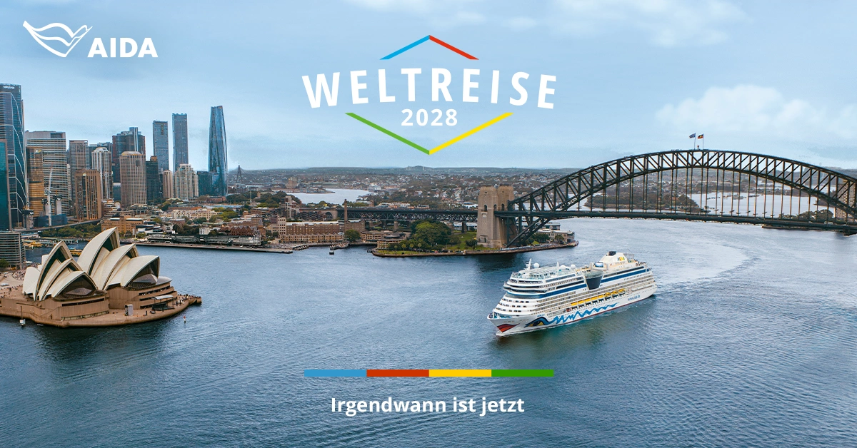 AIDA Weltreise 2028